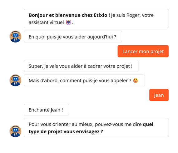 Agent IA conversationnel connecté à une base de connaissances et aux applications métier
