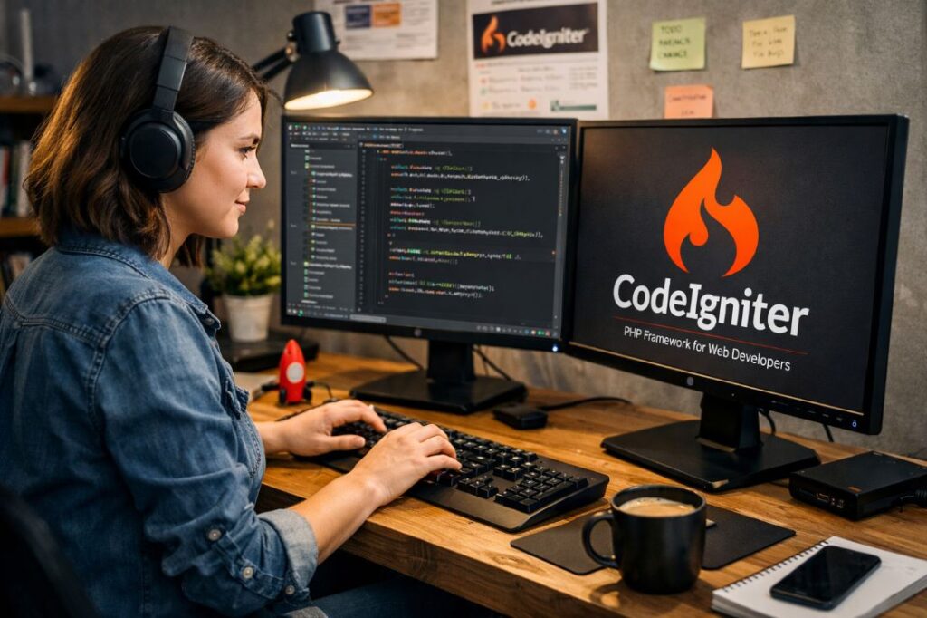 développement CodeIgniter sur mesure pour applications web PHP