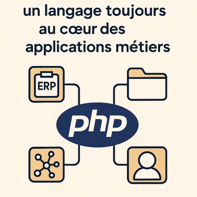 PHP en 2025 : un langage toujours au cœur des applications métiers